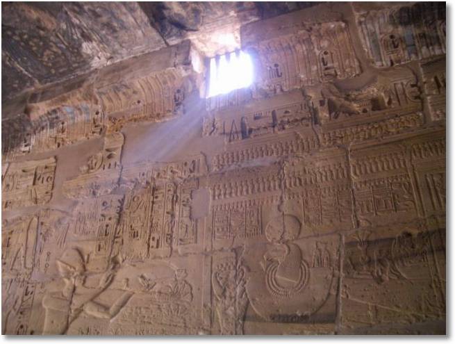 small - Egypt 2 - Karnak Temple - sunbeam