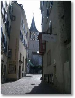 small - Zurich street